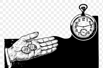 Time is money png sticker, | Free PNG - rawpixel Time is money png sticker, | Free PNG - rawpixel