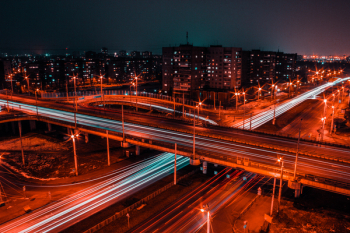 Time-lapse Photography of Road Time-lapse Photography of Road