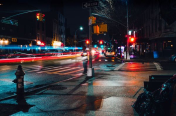 time lapse photography of road during night time lapse photography of road during night