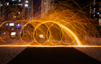 Time-lapsed Photography of Fire Crackers Time-lapsed Photography of Fire Crackers