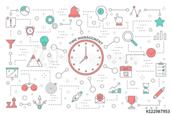 Time management concept Time management concept