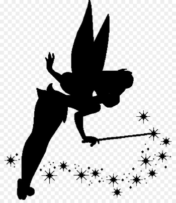Tinker Bell Ariel Peeter Paan Peter Pan Silhouette - Tinkerbell silhouette 