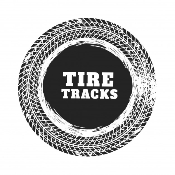 Tire track circle background design Free Vector Tire track circle background design Free Vector