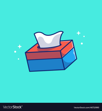 tissue paper box cartoon tissue paper box cartoon