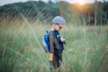 Toddler Holding Camera Toddler Holding Camera