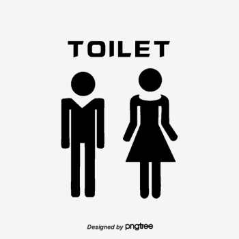 Toilet Sign, Toilet Vector, Sign Vector, Wc PNG and Vector for ...
