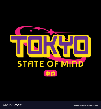 tokyo japan y2k streetwear style slogan typography tokyo japan y2k streetwear style slogan typography