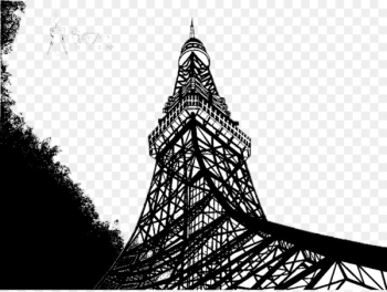 Tokyo Tower Tokyo Skytree Eiffel Tower - Japan Tokyo Tower Silhouette 