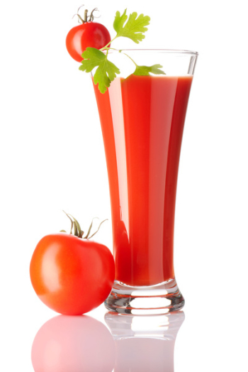 Tomato juice isolated on white Tomato juice isolated on white