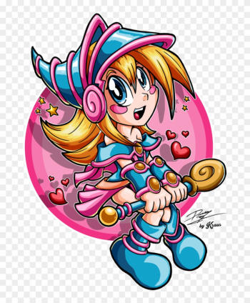 Toon Dark Magician Girl By Kraus-illustration - Dark Magician Girl Toon