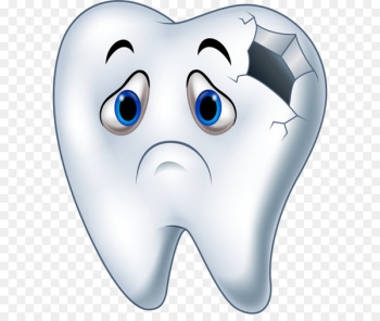 Tooth decay Cartoon Human tooth - Holes in the teeth Tooth decay Cartoon Human tooth - Holes in the teeth