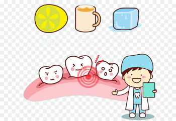 Tooth Dentistry Cartoon Illustration - Cartoon dentist teeth Tooth Dentistry Cartoon Illustration - Cartoon dentist teeth