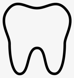 Tooth Outline PNG & Download Transparent Tooth Outline PNG Images ...