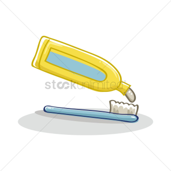 Toothbrush and toothpaste Toothbrush and toothpaste