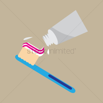 Toothbrush and toothpaste Toothbrush and toothpaste