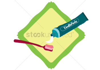 Toothbrush and toothpaste on white background Toothbrush and toothpaste on white background