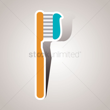 Toothbrush with toothpaste Toothbrush with toothpaste