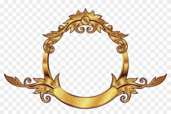 Top Images For Royal Gold Crown Transparent On Picsunday - Frame With Banner Png