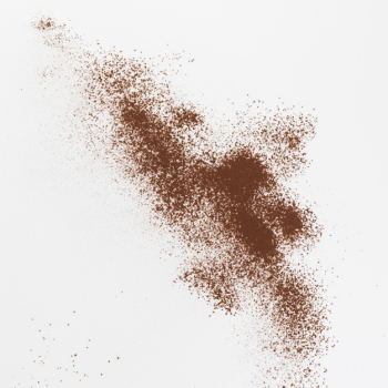 Top view cocoa powder Top view cocoa powder