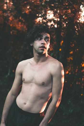 Topless Man