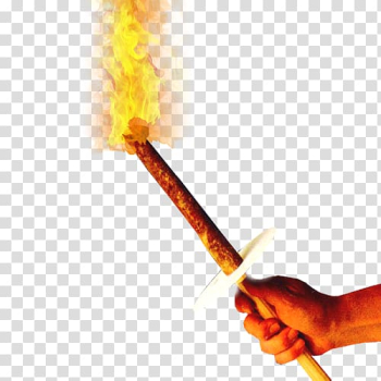 Torch Jacques Prevot Fireworks Flame, fire transparent background PNG clipart