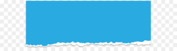 Torn blue paper vector 