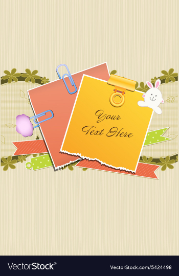 Torn paper vector image