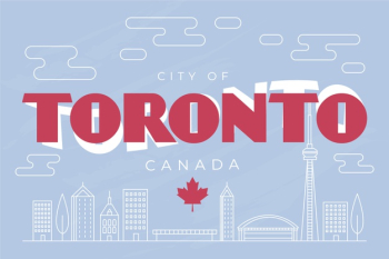 Toronto city lettering Free Vector Toronto city lettering Free Vector