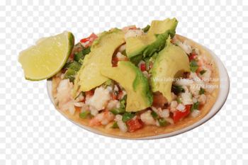 Tostada Ceviche Taco Caridea Seafood - shrimps Tostada Ceviche Taco Caridea Seafood - shrimps