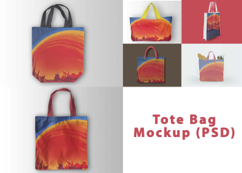 Tote Bag Mockup (PSD) - Graphic Eagle