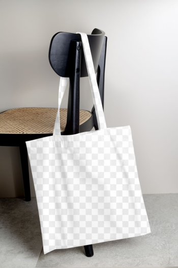 Tote bag png mockup, transparent | Free PNG Mockup - rawpixel