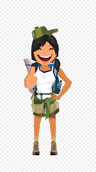Tourism Adventure travel Illustration - People safari 