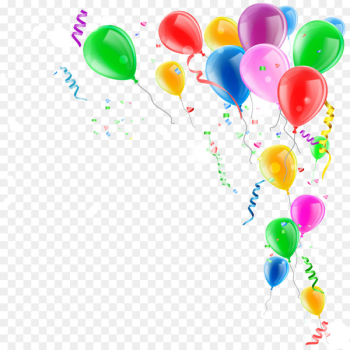 Toy balloon Confetti - Vector color balloon balloon decoration 