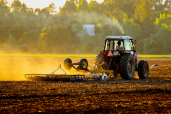Tractor on Field Tractor on Field