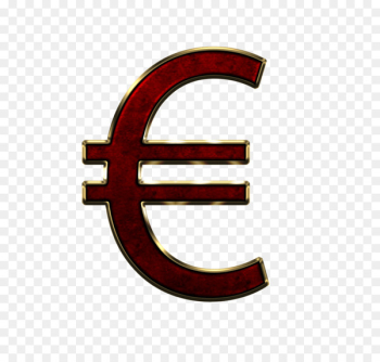 Trademark Logo Emblem Euro sign Currency symbol - gelt insignia 