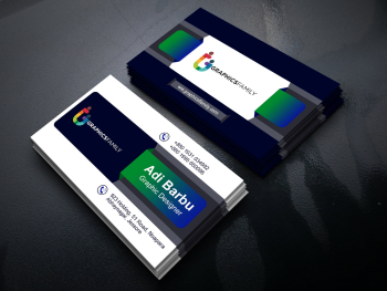 Traders visiting card design