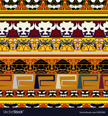 Traditional Indian pattern vector image Traditional Indian pattern vector image