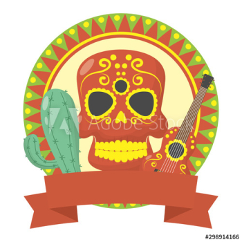 traditional mexican skull head icon traditional mexican skull head icon