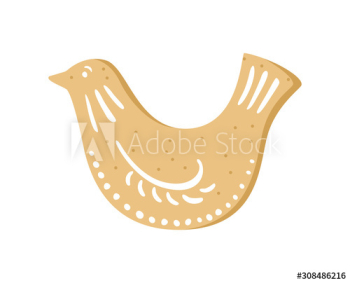 Traditional sweet baked christmas cookie Traditional sweet baked christmas cookie