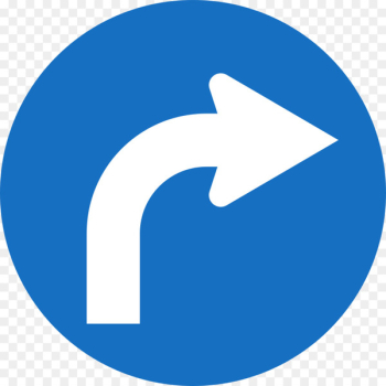 Traffic sign Austria Mandatory sign Information - baracuda sign 