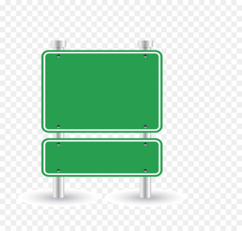 Traffic sign - Large green road sign vector Traffic sign - Large green road sign vector