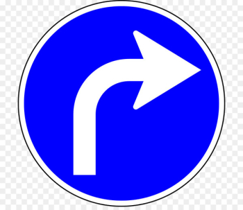 Traffic sign Mandatory sign Arrow - Traffic sign Mandatory sign Arrow -