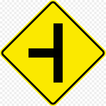 Traffic sign Warning sign Road Three-way junction - road Traffic sign Warning sign Road Three-way junction - road