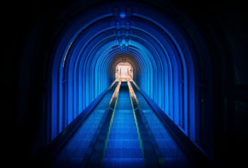 train tunnel with lights train tunnel with lights