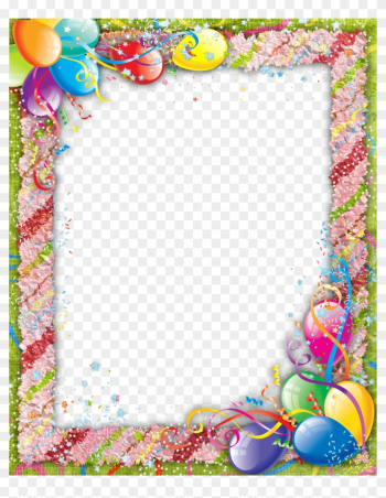 Transparent Birthday Png Frame - Birthday Frame Png