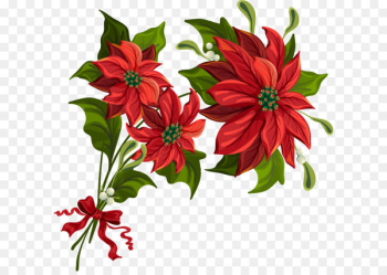 Transparent Christmas PNG Poinsettia Clipart Transparent Christmas PNG Poinsettia Clipart