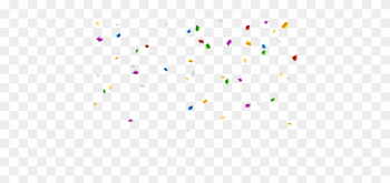 Transparent Confetti Image - Confetti Border Clipart Png