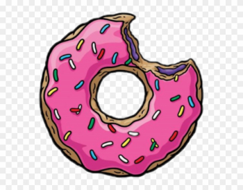 Transparent Doughnut - Simpsons Donut Png Transparent Doughnut - Simpsons Donut Png
