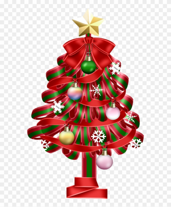 Transparent Red Christmas Deco Tree Clipart - Transparent Red Christmas Trees Transparent Red Christmas Deco Tree Clipart - Transparent Red Christmas Trees