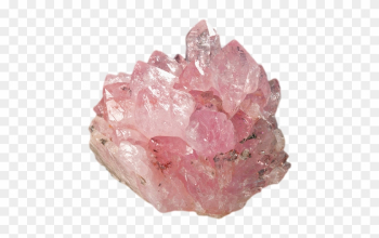 Transparents - Raw Rose Quartz Crystal Transparents - Raw Rose Quartz Crystal